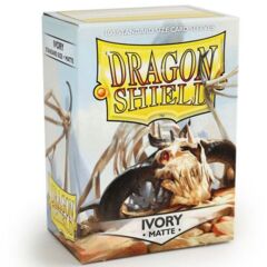Dragon Shield - Ivory - Matte Standard Size Sleeves (100 ct)